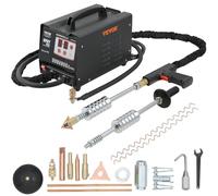 VEVOR Kit de Réparation Extracteur de Bosses G90E 3KW Kit de Réparation de Bosses pour Panneau de Véhicule Débosselage Redressage Eléments de Carrosserie de Faible Epaisseur Capot Porte