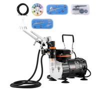 VEVOR Kit de système aérographe multi-usages à double action par gravité, noir