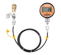 VEVOR Kit de Test de Pression Hydraulique, 1 Manomètre Numérique 0-10000 PSI 0-700 Bar avec 1 Raccord de Test, 1 Raccord Rapide et 1 Tuyau, pour Excavatrices Machines de Construction Chantier