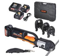 Kit d'Outil de Sertissage de Tuyaux Avec 2 Batteries 18V 4,0Ah Mâchoires M15 M22 M28