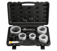 VEVOR Kit Élargisseur de Tuyau de Pot d'Échappement 41,27-107,95 mm Expandeur pour Tuyaux d'Échappement Ateliers de Réparation Automobile Outil à Évaser avec 7 Pinces Collet, Mallette de Rangement