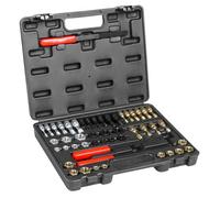 Kit Outils à Restaurer les Filetages Abîmes 49PCs-VEVOR-22 Tarauds, 24 Filières-pour Réparation Automobile
