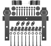 VEVOR Kit Quincaillerie Porte Double Suspendue Grange 366cm 150kg Acier Carbone