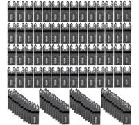 VEVOR Kit Scie à Outil Oscillant 45 - 47 HRC Lame Outil Multifonction Oscillante Lame de Scie de 34,92 mm Lame de Scie Oscillante 100 PCS Coupe Précise et Rapide pour Faciliter le Processus de Coupe