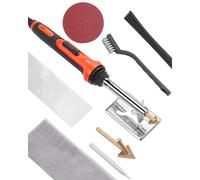 VEVOR Kit soudure plastique XCER-01 – Fer à souder 60/100 W, 3 embouts, 20 tiges