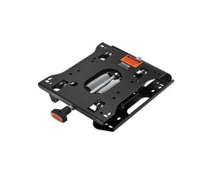VEVOR Kit Suspension de Siège de Chariot Élévateur Universel, 46x32,5x7 cm, Suspension de Siège de Tracteur Réglable sans Rail Coulissant, Distance Amortissement 30 mm, pour Chargeur, Tondeuse à Gazon