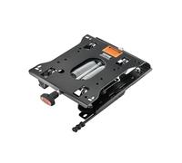 VEVOR Kit Suspension de Siège de Chariot Élévateur Universel, 46x32,5x9 cm, Suspension de Siège de Tracteur avec Glissière, Réglable de l'Avant vers l'Arrière 150 mm, pour Chargeur, Tondeuse à Gazon