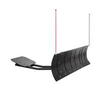 VEVOR Lame Chasse Neige Universelle, 109 cm 152 cm, Lame de Déneigement en Acier, avec Rabats en Caoutchouc, Compatible pour la Plupart des VTT et UTV, sur Allées, Chemins de Fermes, Routes Rurales
