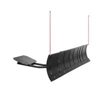 VEVOR Lame Chasse Neige Universelle, 109 cm 183 cm, Lame de Déneigement en Acier, avec Rabats en Caoutchouc, Compatible pour la Plupart des VTT et UTV, sur Allées, Chemins de Fermes, Routes Rurales