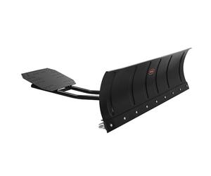 VEVOR Lame Chasse Neige Universelle, 1524 mm, Lame de Déneigement en Acier Réglable en Hauteur et de Gauche à Droite, 3 Modes de Montage, pour la Plupart des VTT et UTV, sur Allées, Chemins de Ferme