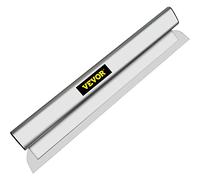 VEVOR Lame d'Écumage Lame à Lisser 100 cm Lame de Spatule pour Cloisons Sèches, Spatule de Lissage Peinture Finition Plâtrage Couteau à Mastic Outil de Plâtrage Mur pour Enduire Lisser Plâtre de Gypse