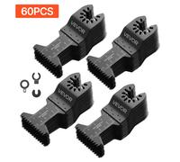 VEVOR Lame Scie Oscillante Outil Multifonction Lot de 60 Dents Japonaises HCS