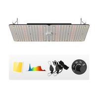 VEVOR Lampe Croissance Plante LED Panneau Quantum Horticole Spectre Complet 300W