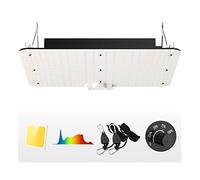 VEVOR Lampe Horticole de Croissance Plantes LED 150 W Panneau Quantum Spectre Complet Haute Performance Étanche IP65 PPFD Diodes Samsung 281B pour Tentes de Culture Intérieur Légumes Plantes Fleures