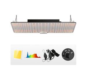 VEVOR Lampe Horticole de Croissance Plantes LED 200 W Panneau Quantum Spectre Complet Haute Performance Étanche IP65 PPFD Diodes Samsung 281B pour Tentes de Culture Intérieur Légumes Plantes Fleures