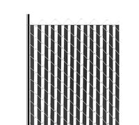 VEVOR Lattes de Confidentialité pour Clôture à Mailles, Double Paroi, Lattes Verticales Adaptées aux Clôtures Mailles Losangées 1,8 m Haut, Verrou Inférieur, Haute Densité, pour Jardin, Ferme, Terrain