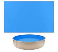 VEVOR Liner piscine hors-sol rond 350,5 cm H120 cm 0,8 mm PVC Unibead Bleu anti-UV anti-déchirure