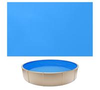 VEVOR Liner Piscine Hors-Sol Ronde Diamètre 360 cm Hauteur Paroi 90 cm Film Intérieur de Piscine Épaisseur 0,4 mm pour Rénovation Étanchéité, Système Overlap, en PVC, Anti-Déchirure, Anti-UV, Bleu