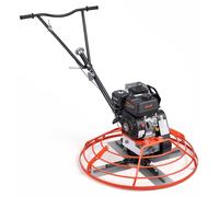 VEVOR, lisseur de béton à ailes de 885 mm, comprenant 4 lames de lissage. Lisseur pour béton avec moteur essence 4 temps de 5,5 chevaux et angle d'inclinaison de la lame réglable de 0 à 18°, machine à
