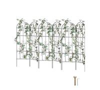 VEVOR Treillis jardin pour plantes grimpantes 51×180 cm métal antirouille extérieur – 6 pièces
