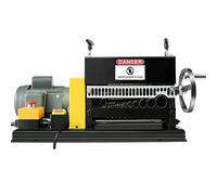 VEVOR Machine à Dénuder Automatique 1,5-38 mm Pince à Dénuder Fils Électrique 400 W, 1400 tr/min Haute Efficacité de Dénudage Machine à Dénuder Câble avec 10 Lames pour Récupération Recyclage Fil