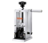 VEVOR Machine à Dénuder Manuelle 1,5-30 mm Dénudeur Câble avec Manivelle Dénudeuse Cuivre Pince à Dénuder Dépouillement Fil Électrique pour Recyclage Cuivre, Peut Être Connecté à Perceuse Non Incluse