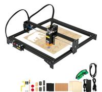 VEVOR Machine à Graver Laser Mini Graveur Laser CNC 5,5 W 410 x 400 mm, Machine Gravure Laser 6000 mm/min Compatibilité Forte Haute Précision pour Graver Papier Bois Cuir Tissu Plastique Acrylique