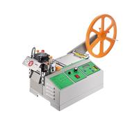 VEVOR Machine de Découpe de Sangles Automatique, Coupe-ruban à Froid et à Chaud avec Température Réglable, Écran LCD, Coupe Précise, pour Lacets, Sangles en Nylon, Bandes Élastiques, Fermeture Éclair