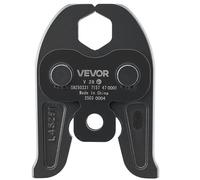 VEVOR Mâchoire de Sertissage 28 mm Mâchoire à Sertir pour Tuyaux en Acier Inoxydable Type V, Mâchoires en Acier Cémenté de Haute Résistance, Compatibles avec Outils de 32NK Sertissage Électriques Stan