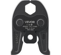 VEVOR Mâchoire de Sertissage 28 mm Mâchoire à Sertir pour Tuyaux en Acier Inoxydable Type V, Mâchoires en Acier Cémenté de Haute Résistance, Compatibles avec Outils de 32NK Sertissage Électriques Stan