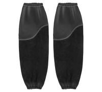 VEVOR Manchons de Soudage en Cuir de Vachette et Coton, Manchons à Souder Protection Soudure Résistant aux Flammes, avec Manchettes Élastiques, pour Hommes Femmes, de Soudage, Forge, Travail du Bois