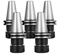 VEVOR Mandrin de serrage CAT40 ER32, lot de 5, pinces de serrage de précision, porte-outils pour machine de gravure CNC, outil tour de fraisage CNC, perceuses à colonne, besoins industriels standard