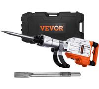 VEVOR Marteau de démolition électrique 3500W 60J Marteau piqueur 2 burins Marteau à percussion