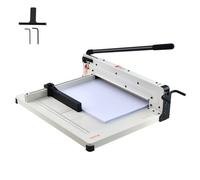 VEVOR Massicot à papier 431,8 mm – A3, capacité 400 feuilles, acier massif, blanc