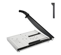 VEVOR Massicot A3 Coupe Papier Capacité 15 Feuilles à la Fois Guillotine Papier Largeur de Coupe 45,7 cm Massicot Cisaille avec Dispositif de Sécurité Coupe Précise pour Bureau Imprimerie École Studio