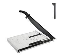 VEVOR Massicot A3 Coupe Papier Capacité 15 Feuilles à la Fois Guillotine Papier Largeur de Coupe 45,7 cm Massicot Cisaille avec Dispositif de Sécurité Coupe Précise pour Bureau Imprimerie École Studio