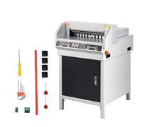 VEVOR Massicot Électrique, Coupe-papier Automatique Largeur de Coupe de 450 mm Épaisseur de Coupe de 40 mm, Coupeuse de Papier Industrielle, avec Écran LCD Intelligent, pour Bureau Imprimerie