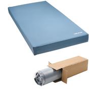 VEVOR Matelas Médical, Charge 158,8 kg, Matelas de Lit Médicalisé en Mousse, 203x91,4x15,3 cm, Imperméable pour Soins de Longue Durée à Domicile Hôpital, Traitement des Escarres, Maisons de Retraite