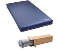 VEVOR Matelas Médical, Charge 226,8 kg, Matelas de Lit Médicalisé Mousse Double Couche, 203x91,4x15,3 cm, pour Soins de Longue Durée à Domicile Hôpital, Traitement des Escarres, Maisons de Retraite