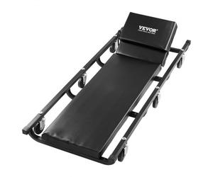 VEVOR Mechanic Garage Creeper, 40 pouces, capacité de 300 lb, chariot roulant automobile avec 6 roulettes, appui-tête rembourré réglable, cadre en acier robuste, profil bas pour garages, ateliers de r