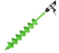 VEVOR Mèche Tarière pour Perceuse φ 20 mm, Foret Tarière de Plantation 120 x 790 mm, Outil Robuste pour Plantation de Bulbes, Accessoires de Perçage pour Clôtures de Jardin et Creuser des Trous Sol