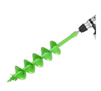 VEVOR Mèche Tarière pour Perceuse φ 20 mm, Foret Tarière de Plantation 150 x 800 mm, Outil Robuste pour Plantation de Bulbes, Accessoires de Perçage pour Clôtures de Jardin et Creuser des Trous Sol