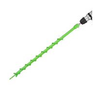 VEVOR Mèche Tarière pour Perceuse φ 20 mm, Foret Tarière de Plantation 80 x 790 mm, Outil Robuste pour Plantation de Bulbes, Accessoires de Perçage, pour Clôtures de Jardin et Creuser des Trous Sol