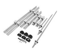 VEVOR Miniature Rail Linéaire Guide avec 3 Vis à Billes RM1605-350/650/1050 mm