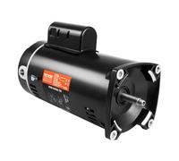 VEVOR Moteur de pompe de piscine 2 CV, 56Y, 230 V (7,8 A) 3450 tr/min, facteur de service 1,3, condensateur 50 μF/250 V, moteur de remplacement à bride carrée à rotation CCW pour pompes de piscines