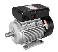 VEVOR Moteur électrique 1,1 kW monophasé 2800 tr/min 220-240V | 7,1 A, Cadre 90S B3, Arbre à clavette 24 mm, Rotation CW/CCW, Pour compresseur d'air et machines agricoles