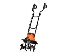 VEVOR Motobineuse Électrique Filaire 1200 W, Largeur de Travail 36 cm Profondeur 22 cm, Motoculteur de Jardin avec Fraises en Acier et Poignée Pliable, pour Potager, Pelouse et Cour, Arrêt de Sécurité