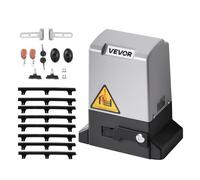 VEVOR Motorisation de Portail Coulissant, 280 W, Ouvre-portail Automatique Électrique pour Portes 25 m 816 kg, Moteur de Porte Coulissante Crémaillère Nylon, Système d'Ouverture de Portails d'Allée