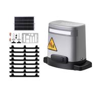 VEVOR Motorisation de portail coulissant 280 W – solaire, 20 m, 816 kg, moteur à crémaillère