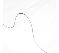 VEVOR Nappe PVC Rectangulaire Transparente 1,5 mm Nappe de Protection Imperméable Épaisse pour Table de Cuisine, Table à Mange, Table en Bois, Bureau, Table Basse Couleur Cristal Clair 213x107 cm